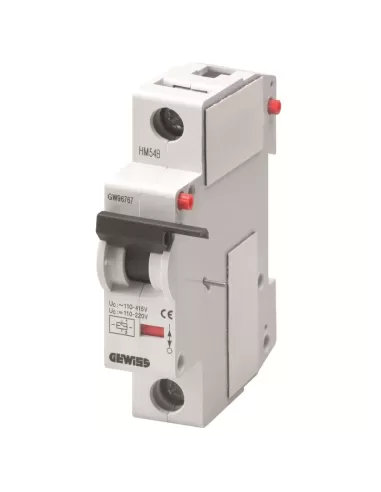 Déclencheur shunt Gewiss gw96767 pour démarreur moteur 110-415v 1 module